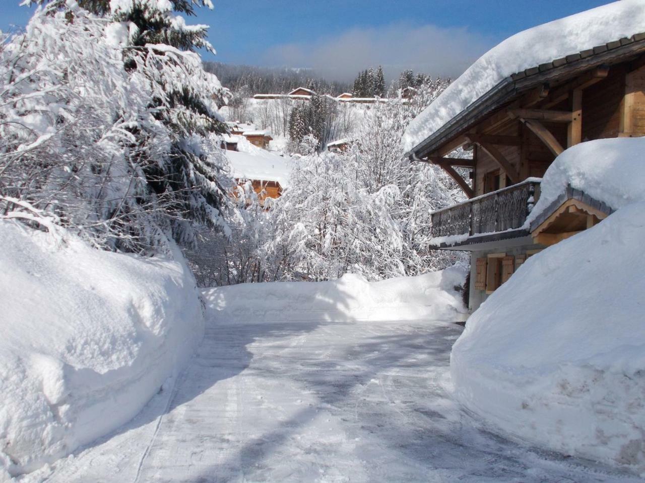 Chalet Jonquille Les Gets Exteriér fotografie